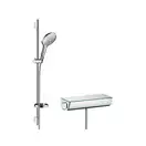 Душевой набор Hansgrohe Ecostat Select/Raindance S150 3jet, хром (27037000) фото 1 Aquada.com.ua