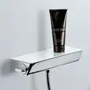 Душевой набор Hansgrohe Ecostat Select/Raindance E120 3jet, хром/белый (27039400) фото 2 Aquada.com.ua