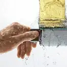 Душевой набор Hansgrohe Ecostat Select/Raindance E120 3jet, хром/белый (27039400) фото 4 Aquada.com.ua
