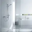 Душевой гарнитур с термостатом Hansgrohe Croma 100 Multi (27086000) фото 3 Aquada.com.ua