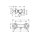Смеситель для душа Hansgrohe Logis Classic (цвет - хром) (71260000) фото 2 Aquada.com.ua