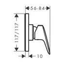 Hansgrohe Logis Смеситель для душа, хром (71604000)
