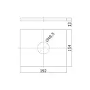 Смеситель для душа Paffoni Ringo (цвет - хром) (RINBOX010CR) фото 2 Aquada.com.ua