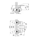 Змішувач для душу Qtap Milada 4027107C (QTMIL4027107C) фото 2 Aquada.com.ua