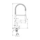 Axor Starck 240 Semi-Pro Смеситель для кухни, хром (10820000)