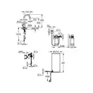 Набор Grohe смеситель для кухни с бойлером Red Duo 30083001 M-size + полотенцедержатель Selection Cube 40807000 (3008300140807000) фото 2 Aquada.com.ua