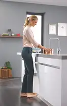 GROHE Сенсорний одноважільний змішувач для мийки Essence Foot Control  (30311000) фото 8 Aquada.com.ua
