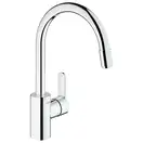 Смеситель однорычажный для кухни Grohe Eurostyle DN 15 (цвет - хром) (31126002) фото 1 Aquada.com.ua