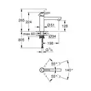 Смеситель для кухни Grohe Concetto (цвет - хром) (31210001) фото 2 Aquada.com.ua