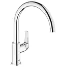 Смеситель для кухни, однорычажный Grohe Bau Flow (цвет - хром) (31230000) фото 1 Aquada.com.ua