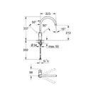 Змішувач для кухні Grohe BauClassic (31234000)