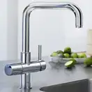 Смеситель для кухни изливом Blue Grohe (31299001) фото 2 Aquada.com.ua