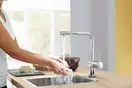 GROHE Сенсорний одноважільний змішувач для мийки Minta Touch  (31360001) фото 13 Aquada.com.ua
