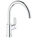Смеситель однорычажный для кухни Grohe BauEdge DN 15 (цвет - хром) (31367000) фото 3 Aquada.com.ua