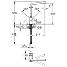 Grohe Minta Смеситель для кухни, хром (31375000)