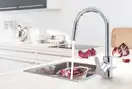 Змішувач для кухні з висувним виливом Grohe Eurostyle Cosmopolitan (31482003)