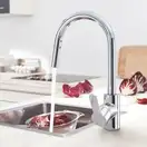 Змішувач для кухні з висувним виливом Grohe Eurostyle Cosmopolitan (31482003)