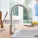 Смеситель для кухни Grohe Concetto (цвет - сталь) (31483DC2)