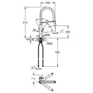 Змішувач для кухні з гнучким виливом Grohe Concetto new (31491000)