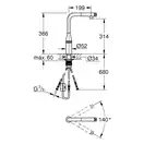 Смеситель для кухни Grohe Essence с управлением SmartControl (31615DL0) фото 3 Aquada.com.ua