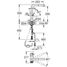 Змішувач для кухні з підключенням до фільтру Grohe Blue Pure (31721000)
