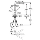 Grohe Minta Змішувач для кухні, висувний вилив (32168000)