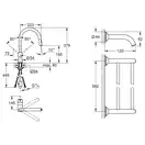Набор Grohe смеситель для кухни с выдвижным изливом Minta 32321DC2 + полотенцедержатель Essentials Authentic 40654001 (32321DC240654001)