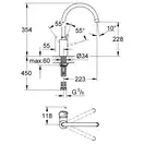 GROHE Кухонный смеситель CONCETTO (32661DC1) фото 3 Aquada.com.ua
