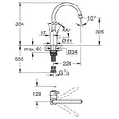 Змішувач для кухні Grohe Concetto new (32661DC3)