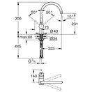 GROHE Кухонный смеситель MINTA (32917LS0) фото 2 Aquada.com.ua