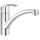 Смеситель для кухни с поворотным изливом Grohe Eurosmart (цвет - хром) (33281002) фото 4 Aquada.com.ua
