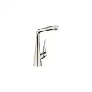 Смеситель для кухни Hansgrohe Metris (цвет - сталь) (14821800) фото 1 Aquada.com.ua