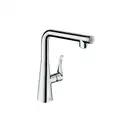 Смеситель для кухни, однорычажный Hansgrohe Metris Select (цвет - хром) (14847000) фото 1 Aquada.com.ua