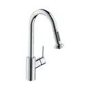 HANSGROHE Змішувач для кухні Talis S2 Variarc з висувним виливом, хром (14877000)