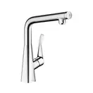HANSGROHE Смеситель для кухни, однорычажный Metris Select (14883000) фото 1 Aquada.com.ua