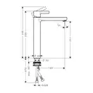 Смеситель для кухни Hansgrohe Metris S (цвет - хром) (31023000) фото 2 Aquada.com.ua