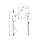 Hansgrohe Смеситель для кухни, однорычажный Focus (31815000) фото 4 Aquada.com.ua
