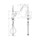 Hansgrohe Focus Змішувач для кухні, хром (31815000)