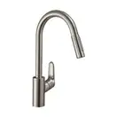 Hansgrohe Focus 240 Смеситель для кухни, стальной (31815800)