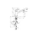 Смеситель для кухни, однорычажный Hansgrohe Talis S (цвет - хром) (32842000) фото 3 Aquada.com.ua