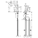 Смеситель для кухни Hansgrohe Talis M54 270 (цвет - хром), с вытяжным изливом (72809000) фото 2 Aquada.com.ua