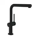 Кухонный смеситель Hansgrohe Talis 270, черный матовый (72809670)