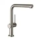 Кухонний змішувач Hansgrohe Talis 270 1jet з витяжним виливом Sbox, сталевий (72809800)