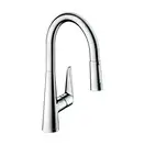 Змішувач для кухні Hansgrohe Talis M51 200 2jet з витяжним зливом, хром (72813000)