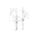Смеситель для кухни, однорычажный Hansgrohe Talis S (цвет - хром) (72814000) фото 2 Aquada.com.ua