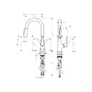 Смеситель для кухни, однорычажный Hansgrohe Talis S (цвет - хром) (72815000) фото 2 Aquada.com.ua
