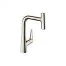 Смеситель для кухни, однорычажный Hansgrohe Talis Select S (цвет - сталь) (72822800) фото 1 Aquada.com.ua