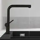 Hansgrohe Talis 270 Смеситель для кухни, черный матовый (72840670)