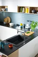 Смеситель для кухни Hansgrohe Metris Select 200 1jet, sBox (цвет - хром), с вытяжным душем (73804000) фото 4 Aquada.com.ua