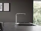 Смеситель для кухни Hansgrohe Aquno Select 250 2jet, sBox (цвет - хром), с вытяжным душем (73830000) фото 2 Aquada.com.ua